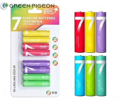 AAA alkaliska batterier för fjärrkontroller